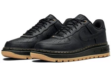 Level SS/New - Nike Air Force 1 Luxe Black Gum DB4109001 Men's
