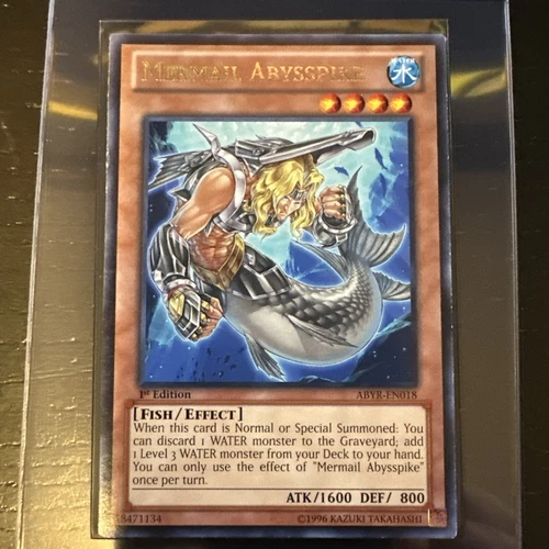 Mermail Abysspike ABYR-EN018 Abyss Rising 1st Edition