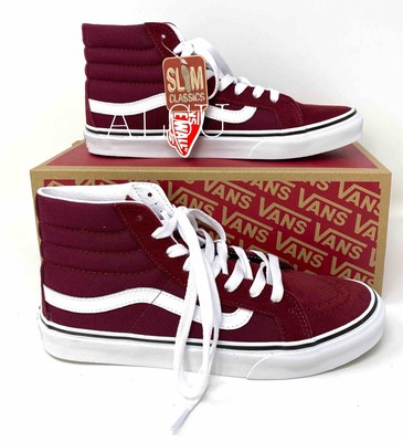 vans sk8 hi wine