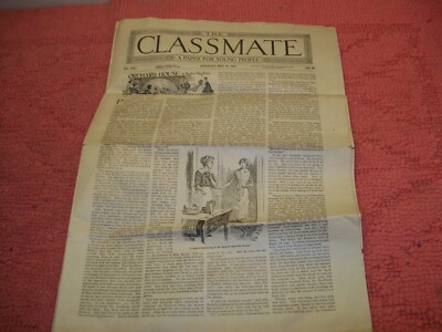The Classmate- A Paper for Young People- Vintage Magazine May 18, 1918,Free ship