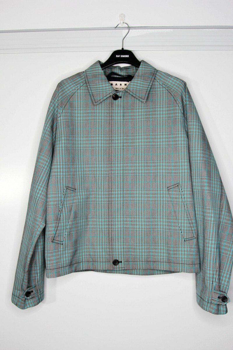 BNWT SS20 MARNI CHECKED JACKET 50 | eBay
