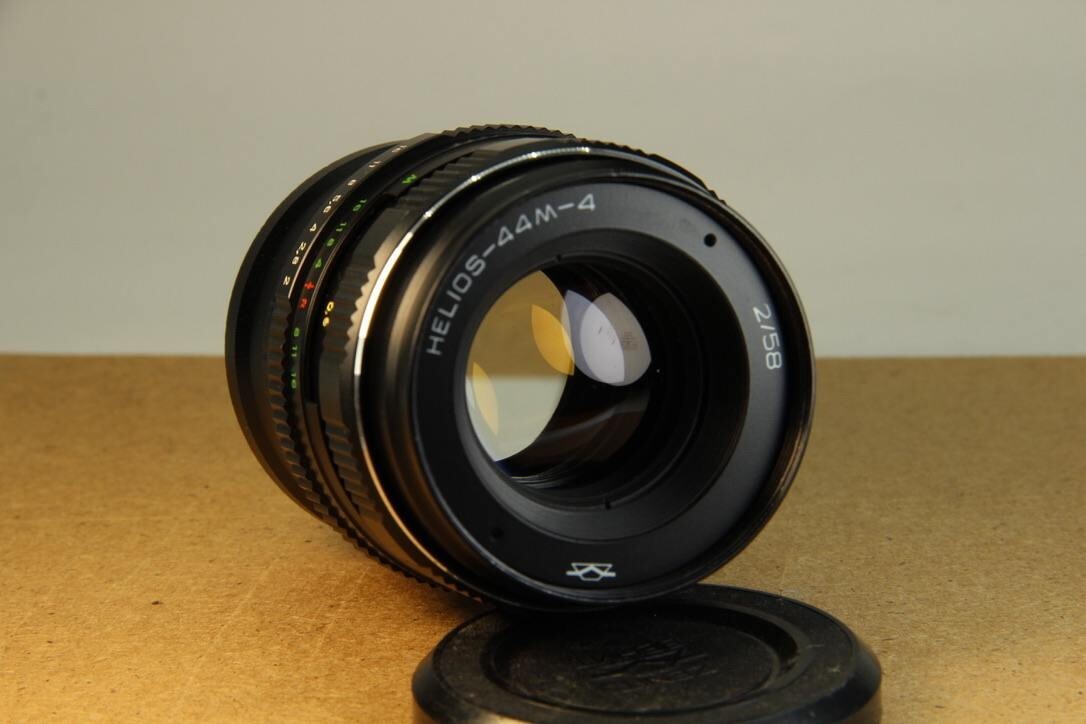 Helios 44M-4 Petzval Modified Soviet lens mount M42 Sony E Nex