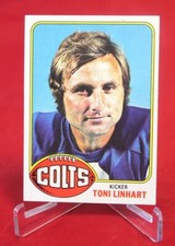 Toni Linhart TOPPS Football Card 1976 #209 NFL Near Mint 