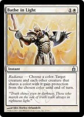 MTG Magic RAV - Bathe in Light / Lichtbad, English / VO