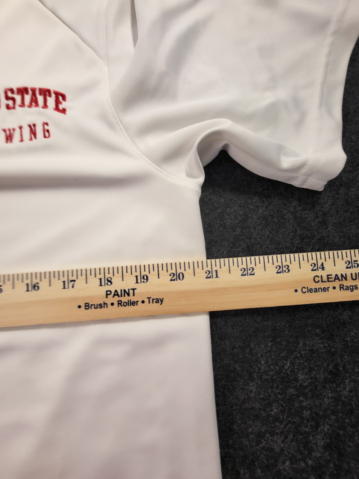 FILA Ohio State Buckeyes Rowing Polo Shirt Uomo S Nike Dri Fit Go Bucks NCAA Big 10