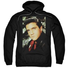 Elvis Presley Hoodie Dreamy Portrait Black Hoody