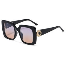 BIG OVERSIZED Jackie BUTTERFLY Women Sunglasses Flat Top Square Shade Brand New