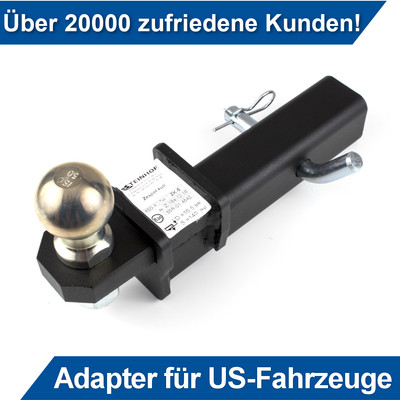 Für Pontiac Aztek Anhängerkupplung Adapter für US-Fahrzeuge 50x50mm