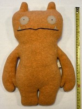 Vintage Ugly Doll Classic WAGE Orange Monster Plush 15.5" Retired 2002/2003