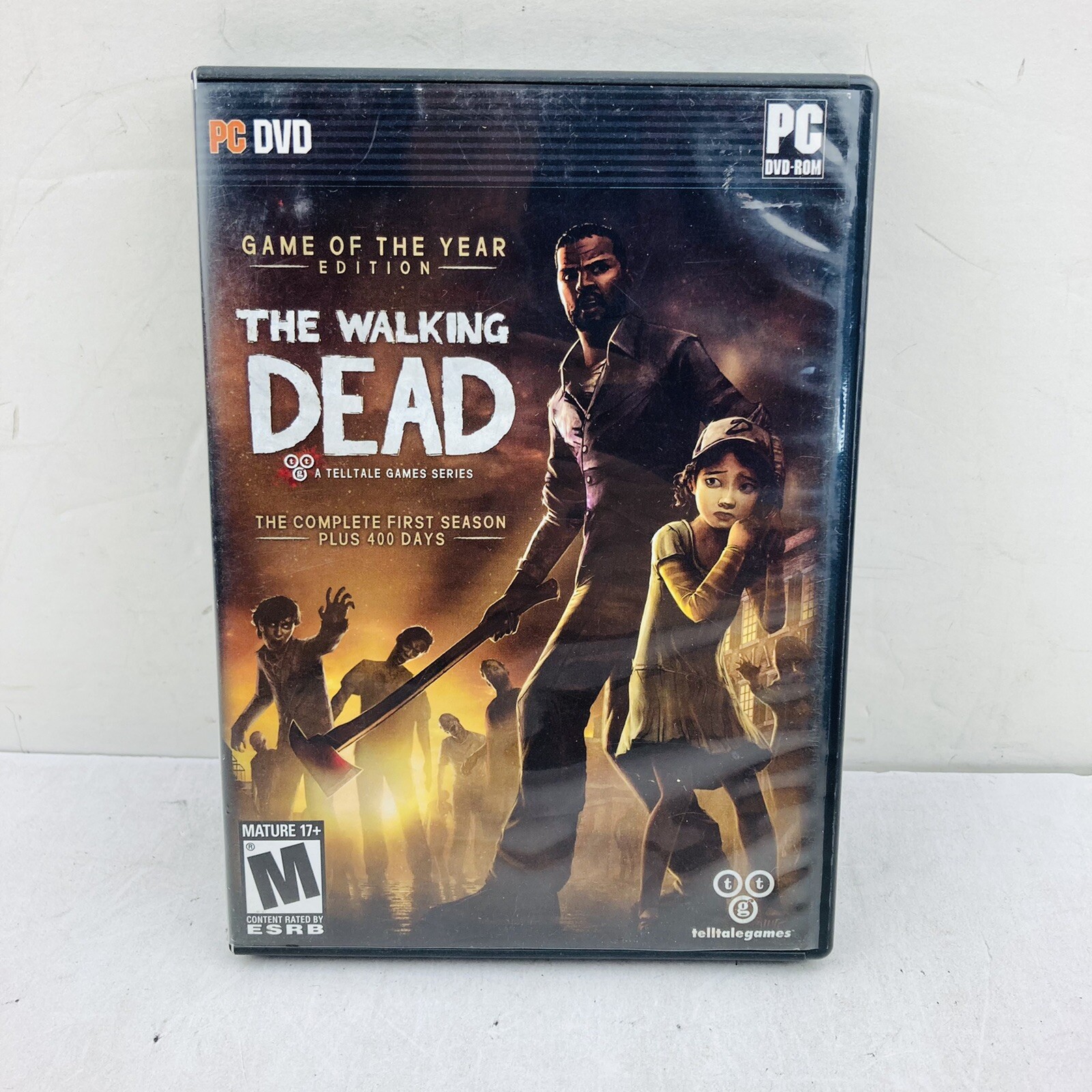 THE WALKING DEAD GAME OF THE YEAR EDITION, PC DVD-ROM GAME 2013 NO BOOK