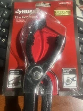 Husky PVC Pliers Adjustable Pipe Conduit Fitting Fastening Tight Spaces 12 inch