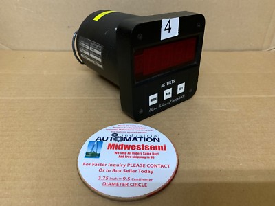 ELECTRO INDUSTRIES/GAUGETECH DTVA120-RMS-NT PANEL METER 135VAC INPUT SHIPSAMEDAY
