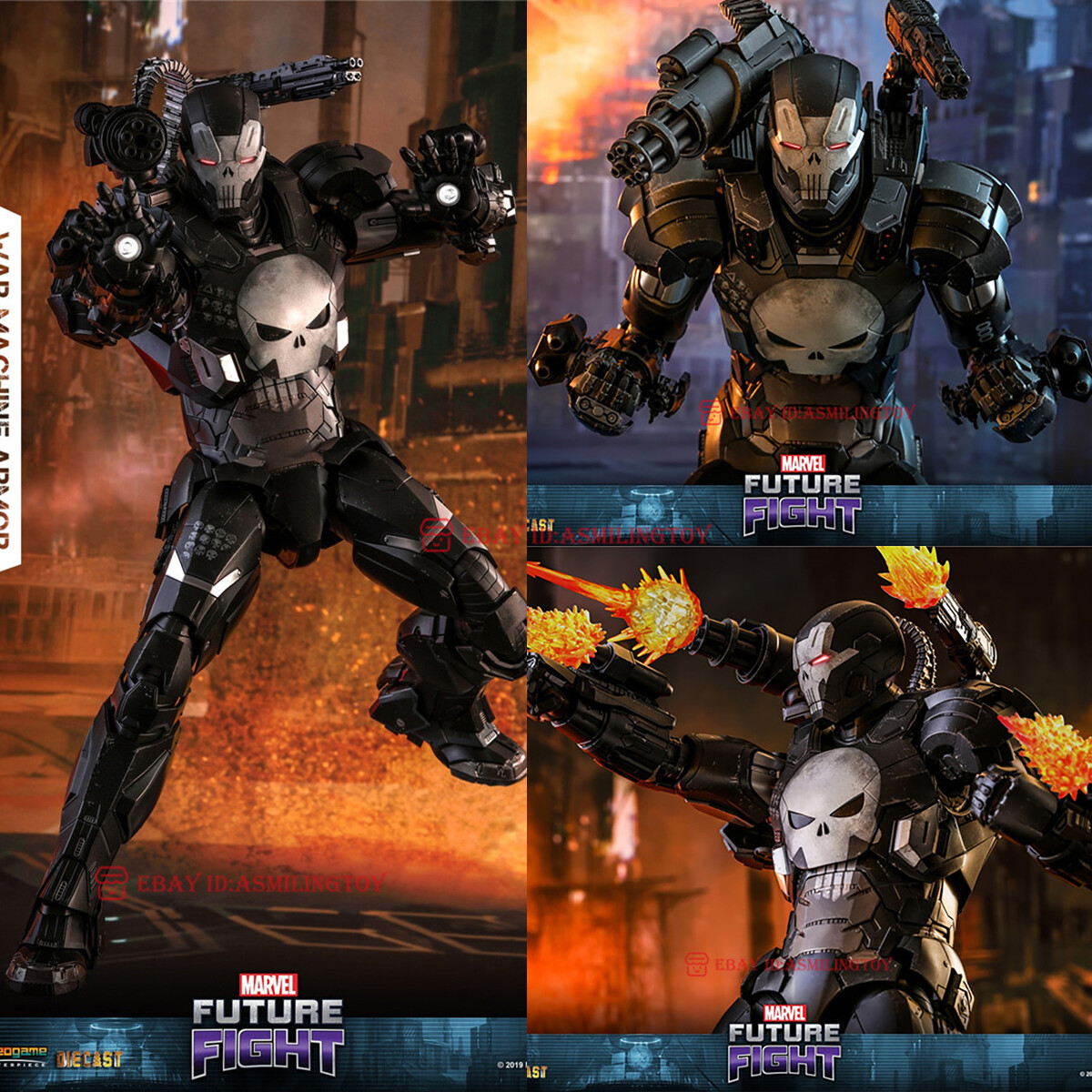 Hot Toys VGM33D28 MARVEL Future Fight 1/6The Punisher War Hot Toys VGM33D28 MARVEL Future Fight 1/6The Punisher War