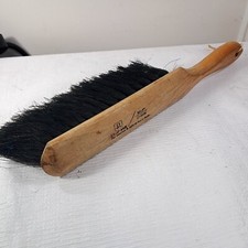 Vintage Empire shoe shine brush medium to light duty 300-8" wood handle