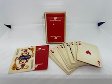 Vintage United Airlines Promotional Playing Cards Red Box Set