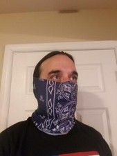 Neck Gator MENS  LADIES Face Bandana Motorcycle face Mask Headband Headwrap