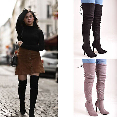 casual outfits with knee high boots