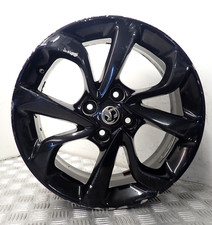 VAUXHALL CORSA E 16" BLACK ALLOY WHEEL 13380635 (R-C2)