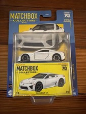 2023 Matchbox Collectors 19 2012 Lexus Lfa White Pearl Fsc