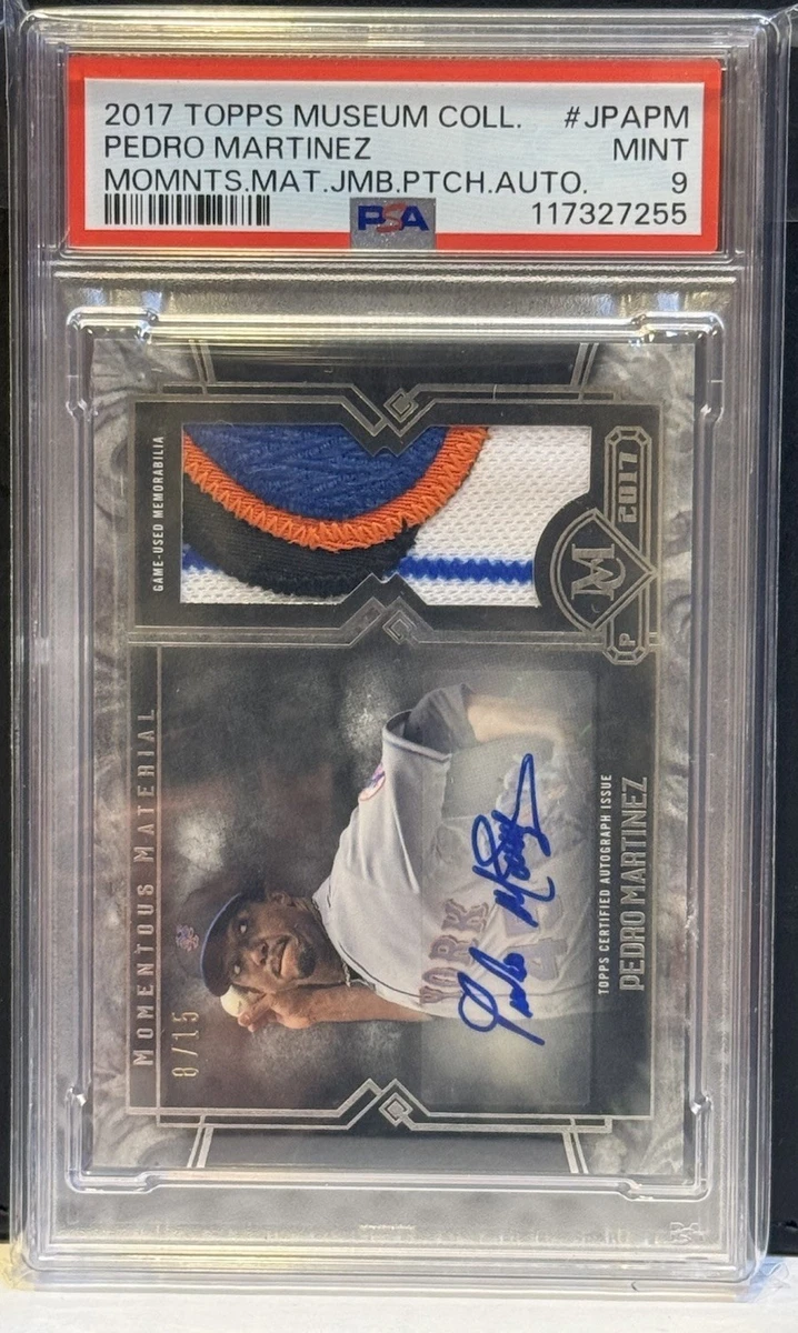 Topps Pedro Martinez Baseball Autographed Sports Trading Cards