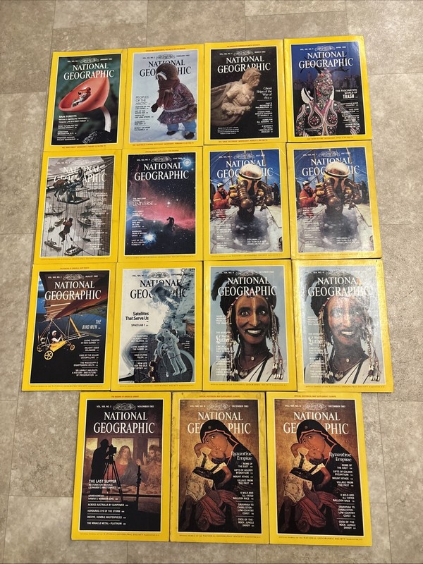 National Geographic Magazine Vol 163 1983 Complete Set & More