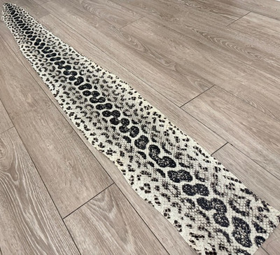 XL Natural Genuine Anaconda real Snake skin Leather hide python boa rattle 475