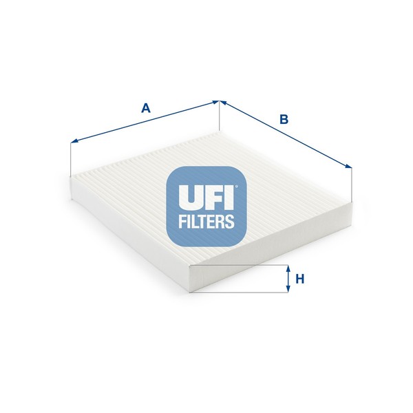Innenraumfilter UFI 53.383.00 Partikelfilter FüR TKE Ford Ranger Mazda Ecoblue-image
