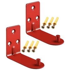 4 Sets Fire Extinguisher Bracket - Wall Mount Hook for 20 Small/Large