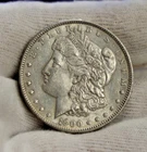 1900 US Morgan Silver Dollar $1 AU+