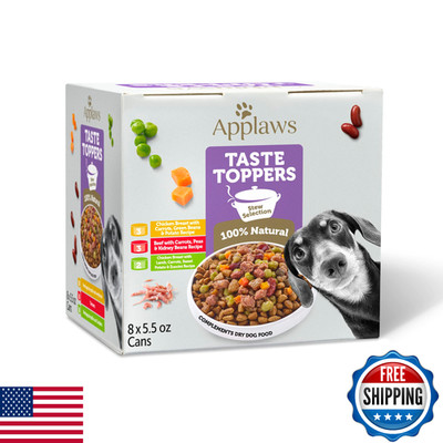 Applaws Taste Toppers Grain-Free Dog Food Topper Limited Ingredient Stew Variety