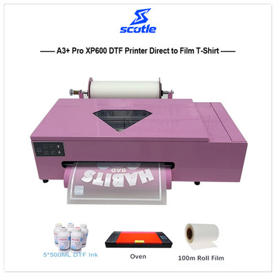 A3+ Pro XP600 DTF Printer Direct to Film T-Shirt printer Heat Transfer