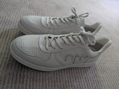 Sandro Moscoloni Men's Marlin White Leather Sneaker Size 11D