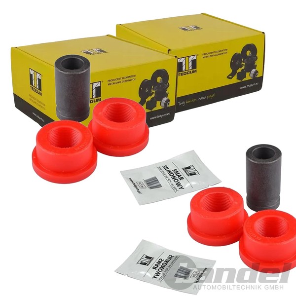 2X Tedgum Lagerung Stabilisator Buchse Hinten Vorne Passend FüR Jeep Grand-image