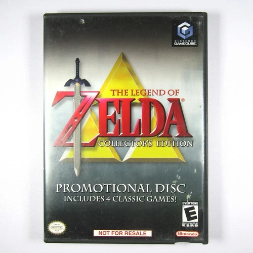 The Legend of Zelda Collector's Edition Gamecube Authentic Tested With Case