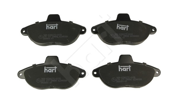 Hart BremsbeläGe Bremsbelagsatz FüR Fiat Scudo Kasten 220_ 220L 220P Peugeot-image