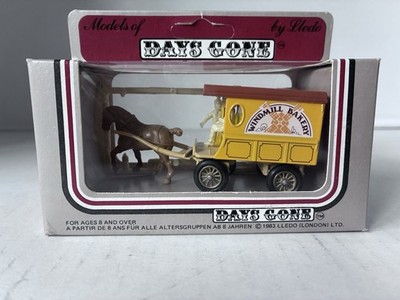 1983 Lledo Days Gone Horse Drawn Cart Windmill Bakery Mint in Box