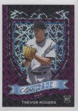 2021 Panini Chronicles Crusade Purple Velocity Prizm Trevor Rogers #9 2l4