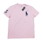 Polo Ralph Lauren Men's Bath Pink Big Pony Crew-Neck Short Sleeve T-Shirt