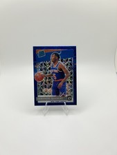 2020-21 Donruss Optic Immanuel Quickley NY Knicks Rated Rookie Blue Velocity
