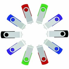 Mini USB 2.0 Flash Drives 5 Pack 1GB To 32GB Blank Data Storage Thumb Sticks