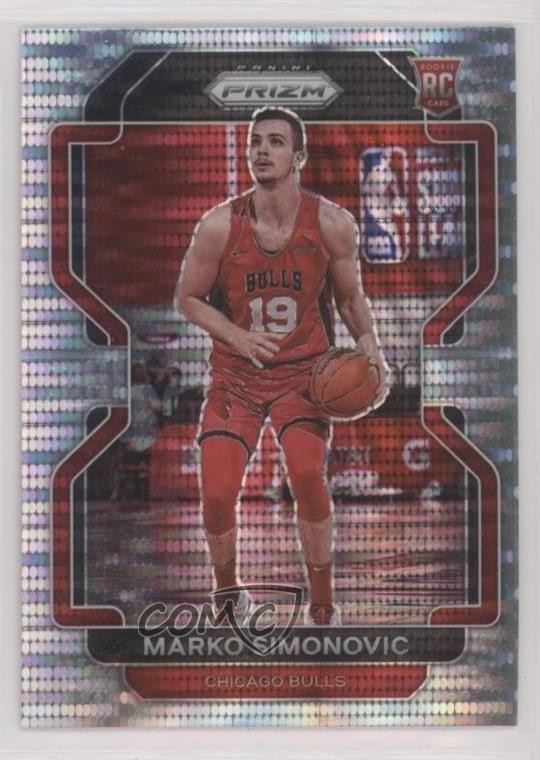 2021-22 Panini Prizm Pulsar Prizm Marko Simonovic #166 0j5i