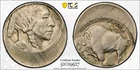 1920-X BUFFALO NICKEL 5C PCGS AU 55 MINT ERROR STRUCK 35% OFF CENTER