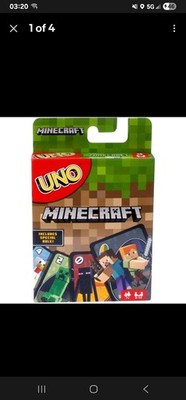 Mattel Games UNO Minecraft Card Game
