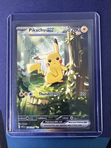2026 Pokémon Ascended Heroes Pikachu ex #276/217 SIR Treekachu RAW NM MINT
