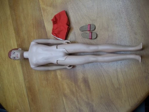 Vintage 1960s Ken Friend Allan Alan Barbie Doll w/ Original Outfit & Accessories