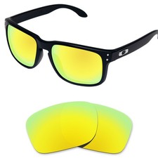 EYAR Polarized Replacement Lenses for-Oakley Holbrook XL OO9417 Golden Yellow