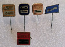 DARO Cellatron Ascota Soemtron Calculadora Computadora Máquina de Escribir De Colección Pin Insignia Lote