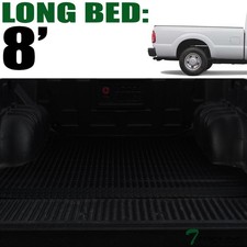 Topline For 1999-2016 Ford F250f350 8 Rubber Truck Bed Trunk Mat Liners - Blk Topline For 1999-2016 Ford F250f350 8 Rubber Truck Bed Trunk Mat Liners - Blk