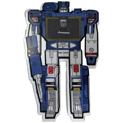 Transformers Soundwave Car Magnet Vinyl For Fridge Locker Vintage Hasbro Figure