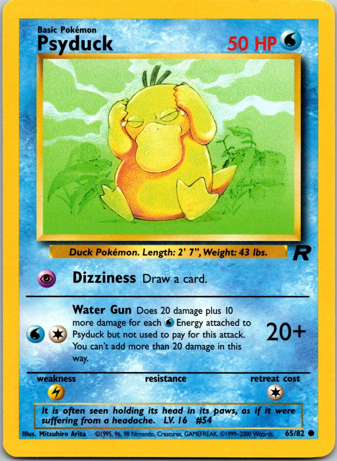 Pokémon TCG Pokémon Psyduck Psyduck Common Regular